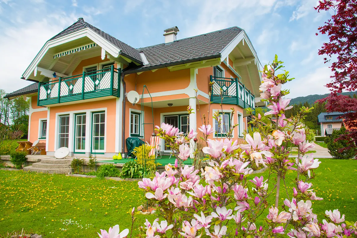 Balkon und Sichtschutz